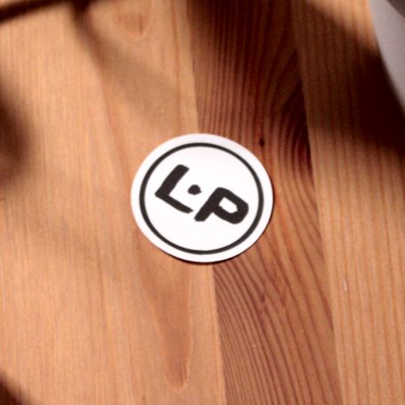 Liompawbs Logo Monochrome Circle Sticker